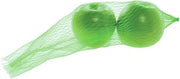 2 lb Non-Wicketed Green Soft Net Bags - 14"L x 12"W, 1000 per Case
