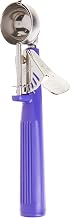 Winco Size 40 Purple Stainless Steel Ice Cream Disher