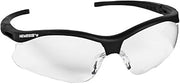 Jackson Safety Kleenguard V30 Nemesis Small Safety Glasses 38474 (1 Pair) (Black Frame with Clear Lens)