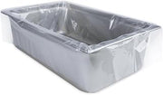 PanSaver Full Size roasting pan Liners for Easy Clean Up - Disposable Buffet Pan Liners, Ovenable up to 400F (Roasting Pan | 42 x 14 IN)