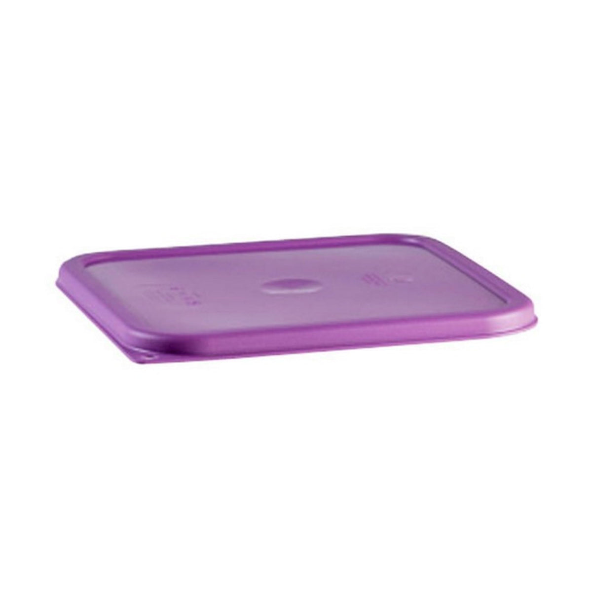 Square Seal Cover For 2 & 4 Quart Allergen-Free Purple by Cambro – 4 qt., Plastic, ALLERGEN FREE PURPLE, Pack of 6, Model SFC2SCPP441