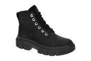 Women's Greyfield Leather Boot by Timberland – 8, nubuck, Black