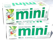 7UP Diet Soda, Mini Cans, 7.5 Fl Oz, (Bulk pack of 20)…