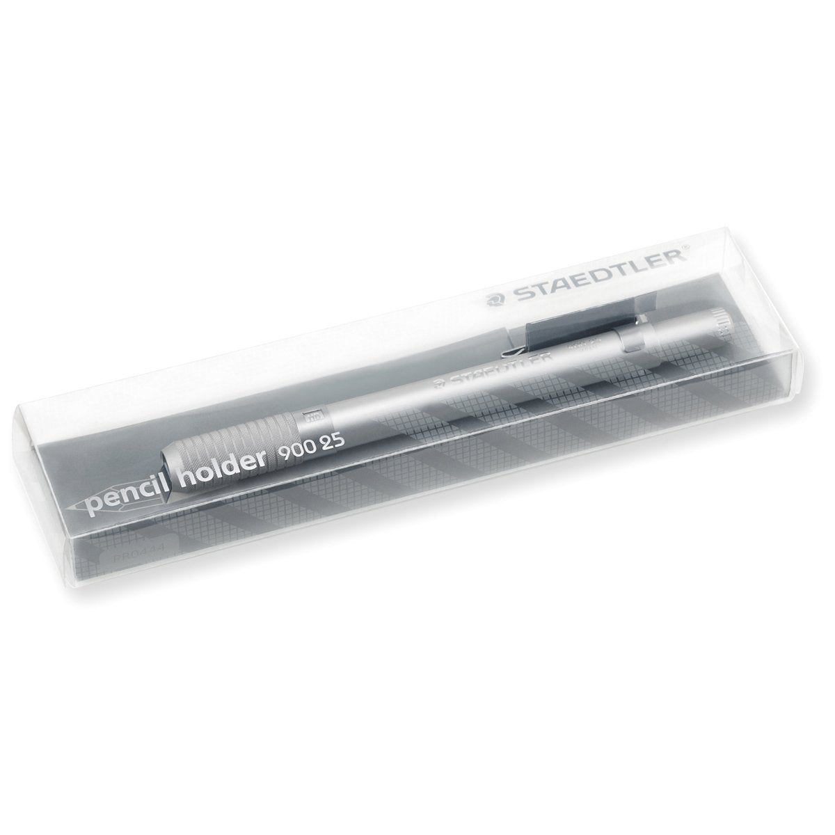 Pencil Holder by STAEDTLER – 1 Count (Pack of 1), Aluminum, Silver, Model 900 25