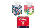Christmas Holiday Tissues Decorator Packages Square by Kleenex – 55 Count (Pack of 2), Paper, Multicolor, Pack of 2, Model kleenex tissue