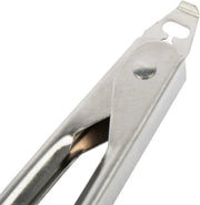 12" Heavy-Duty Utility Hinged Tong | Scalloped Food Serving Kitchen Utensil for Restaurant Convenience Store Buffet Catering by Edlund – Stainless Steel, Silver, Model 4412HD/1