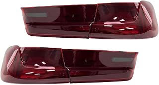 Car Tail Light Fit For BMW 3 Series G20 G28 G80 2019-2024 Modified CSL Taillight Assembly Daytime Running Lights Plug And Play(Red)