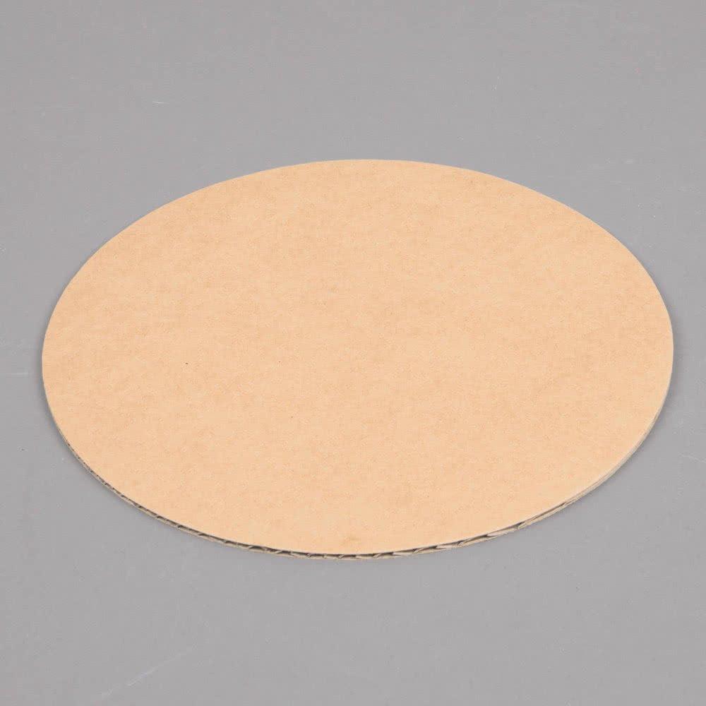 Single Wall Circular Cake Board White by Vineland Packaging – Cardboard, White, Model 12759