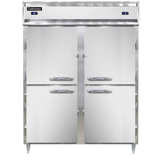 DL2RFE-SA-PT-HD Designer Line Extra-Wide Two Section Pass-Thru Refrigerator/Freezer by Continental Refrigerator – Commercial Grade