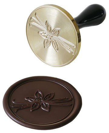 Chocolate Stamp by Martellato – 60mm, Wood, Vanilla, Model 20FH33L