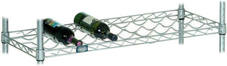 Wine Bottle Shelf 48 x 14 Chrome