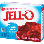 Jell-O Raspberry / 0.3 Ounce (Pack of 24) / 24 Gelatin
