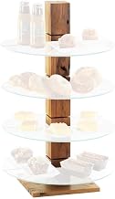 Cal-Mil 791-99 Reclaimed Pillar Riser, 9" Width x 9" Diameter x 32.5" Height, Wood