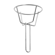 Replacement Wire Floor Stand Twist Tie Cup Frame by HUBERT – Steel, Black, Model WCH0103