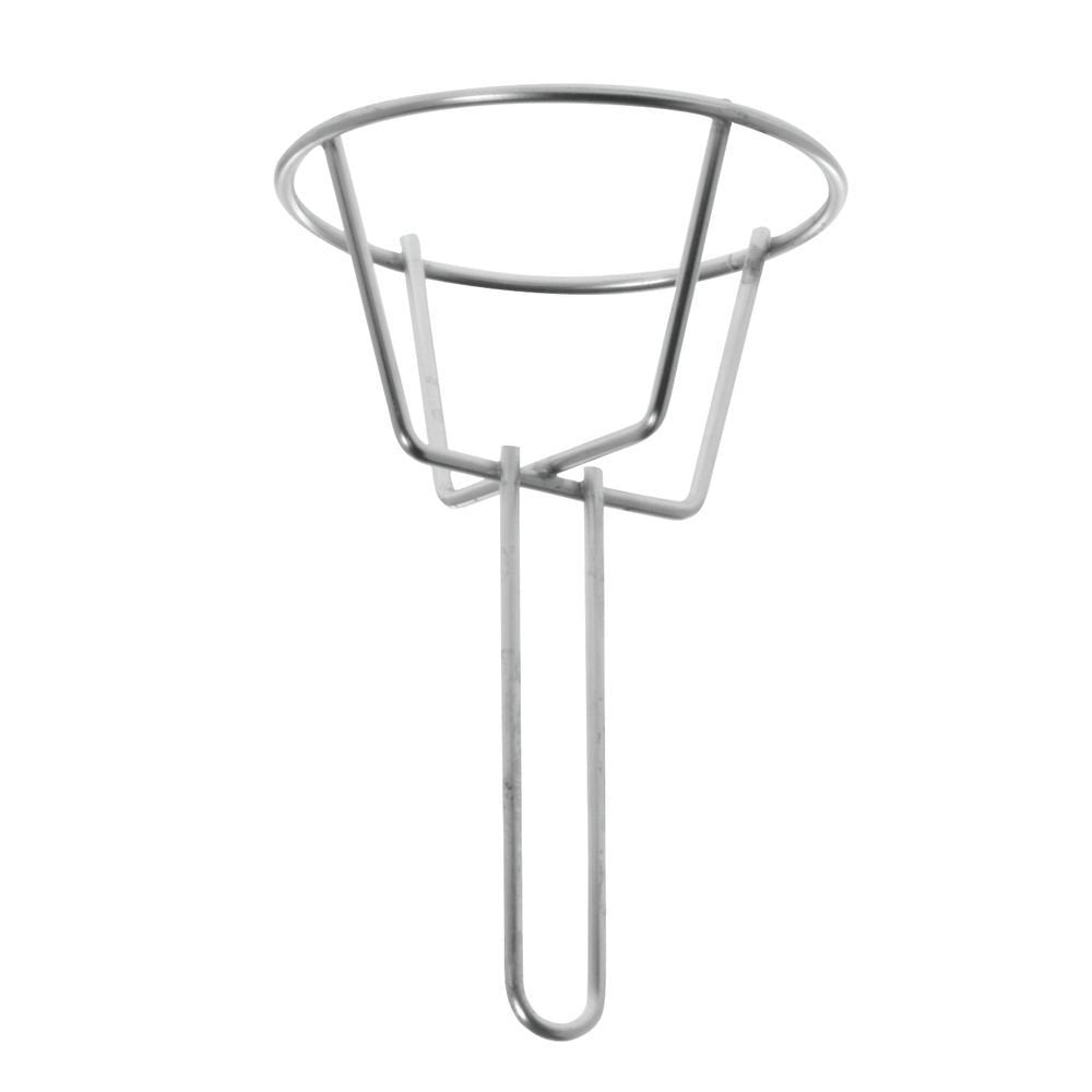 Replacement Wire Floor Stand Twist Tie Cup Frame by HUBERT – Steel, Black, Model WCH0103