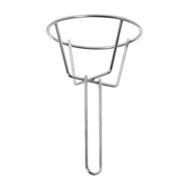 Replacement Wire Floor Stand Twist Tie Cup Frame by HUBERT – Steel, Black, Model WCH0103