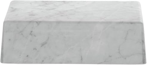 HUBERT Marble Look Display Riser - 10"L x 6"W x 3"H