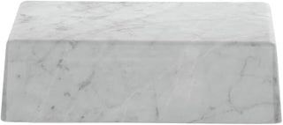 HUBERT Marble Look Display Riser - 10"L x 6"W x 3"H