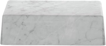 HUBERT Marble Look Display Riser - 10"L x 6"W x 3"H