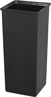 Safco Trash Can Liner for 21 Gallon Garbage Cans, Plastic Insert Easy to Remove and Clean, Black