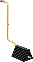 Global Industrial Molded Rubber Wheel Chock with Handle