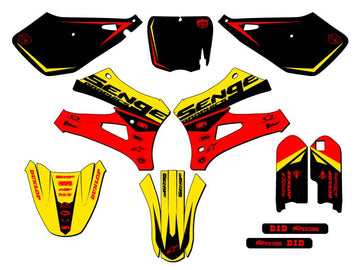 10-20 SR/FWE CX 50 BINARY Red Complete Kit Compatible with Cobra | Senge Graphics Inc by Senge Graphics Inc. – Complete Kit, Red
