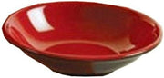 Yanco CR-1028 Black and Red Two-Tone Sauce Dish, 3.75" Diameter, Melamine, Black/Red Color, Pack of 72