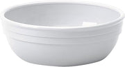 Cambro 100CW148 Dinnerware Bowl Nappie 12.5oz. White Case Qty 48
