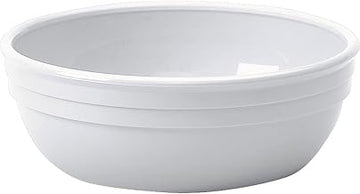 Cambro 100CW148 Dinnerware Bowl Nappie 12.5oz. White Case Qty 48
