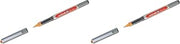 Uni-Ball eye fine UB-157 rollerball pen ORANGE liquid ink colour x 1 single pen (Pack of 2)