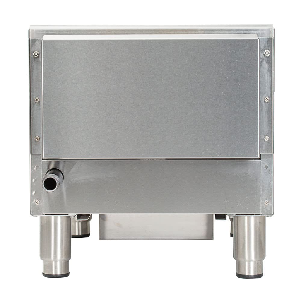 Food Equipment Countertop 15" Char Rock Gas Charbroiler by Globe – 18/10 Steel, Stainless-Steel, Model GCB15G-RK