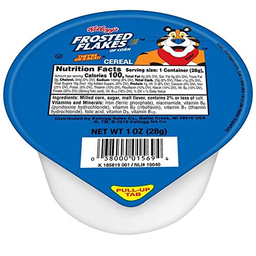 Kellogg's Frosted Flakes Frosted Flakes / 1 Ounce (Pack of 96) / 96 Cold Cereal