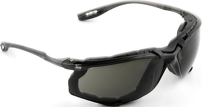 3M Safety Glasses, Virtua CCS, Anti-Fog Gray Lens, Black Frame, ANSI Z87