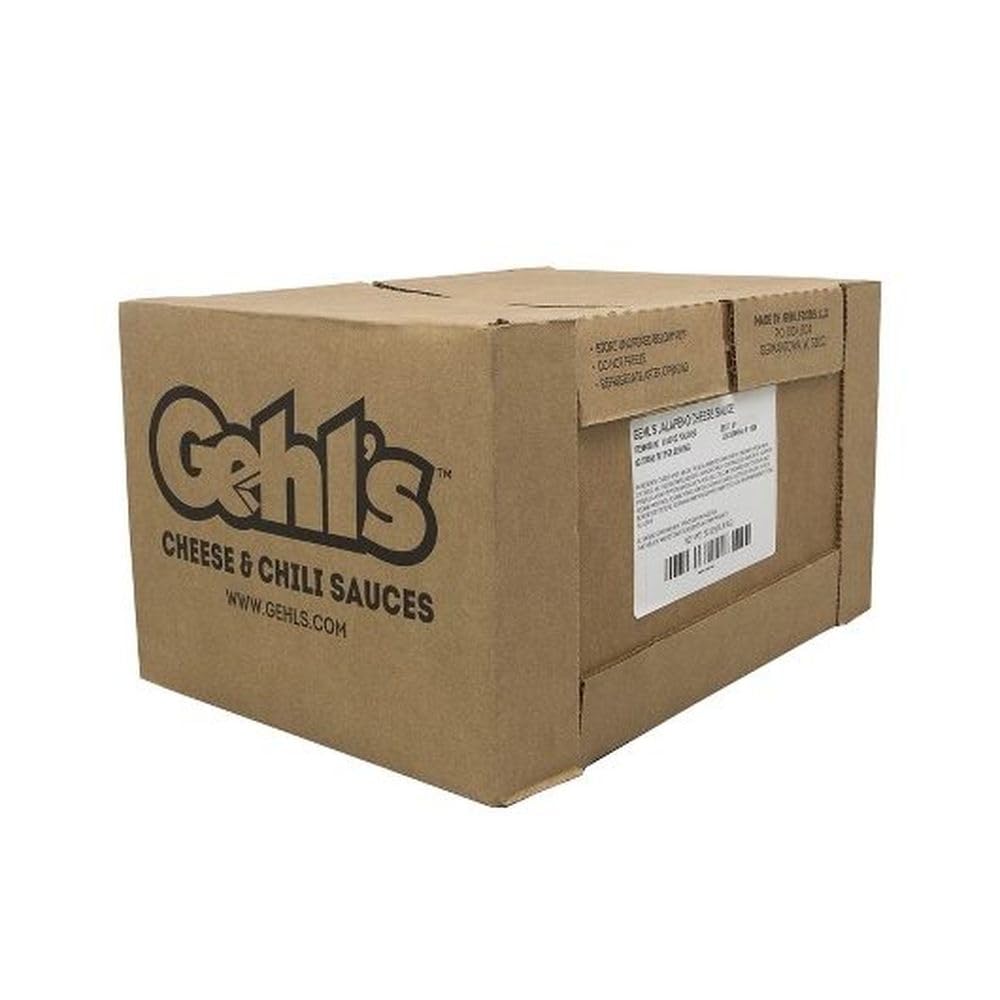 Jalapeno Cheese Sauce by Gehl's – 140 ounces, Pack of 4