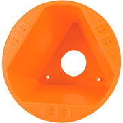 Plain Inventory Control Cone by Global Industrial – Polypropylene, Orange, Pack of 5, Model Orange
