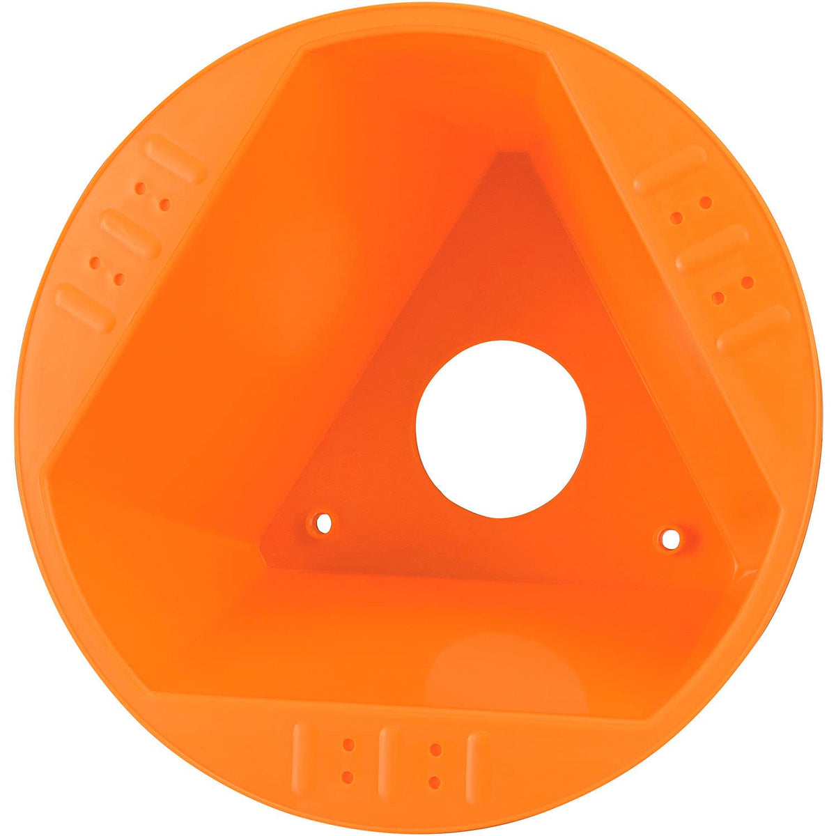Plain Inventory Control Cone by Global Industrial – Polypropylene, Orange, Pack of 5, Model Orange