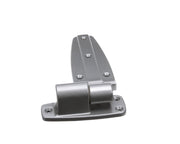 (KASOA) Hinge Silver Flush by Kason – 10.5, Silver, Polished Chrom, Model 1245-000004