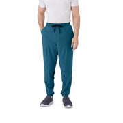 Doyer Men's 3-Pocket Jogger Pant Carribean Blue by Medline – Polyester, Carribean Blue, Model 4744CRBXXL