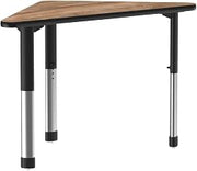 Correll Collaborative Desk with Colonial Hickory Finish AD3041-WING-53-09-53