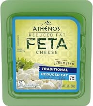 Athenos Crumbled Feta Cheese, 3.5 Ounce (Pack of 12)