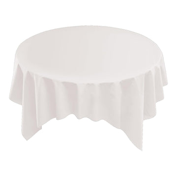 Tablecover, White, 82"x82", PK24 -1 Each by Hoffmaster – 82" x 82" (Square), Paper, White, Model 210431