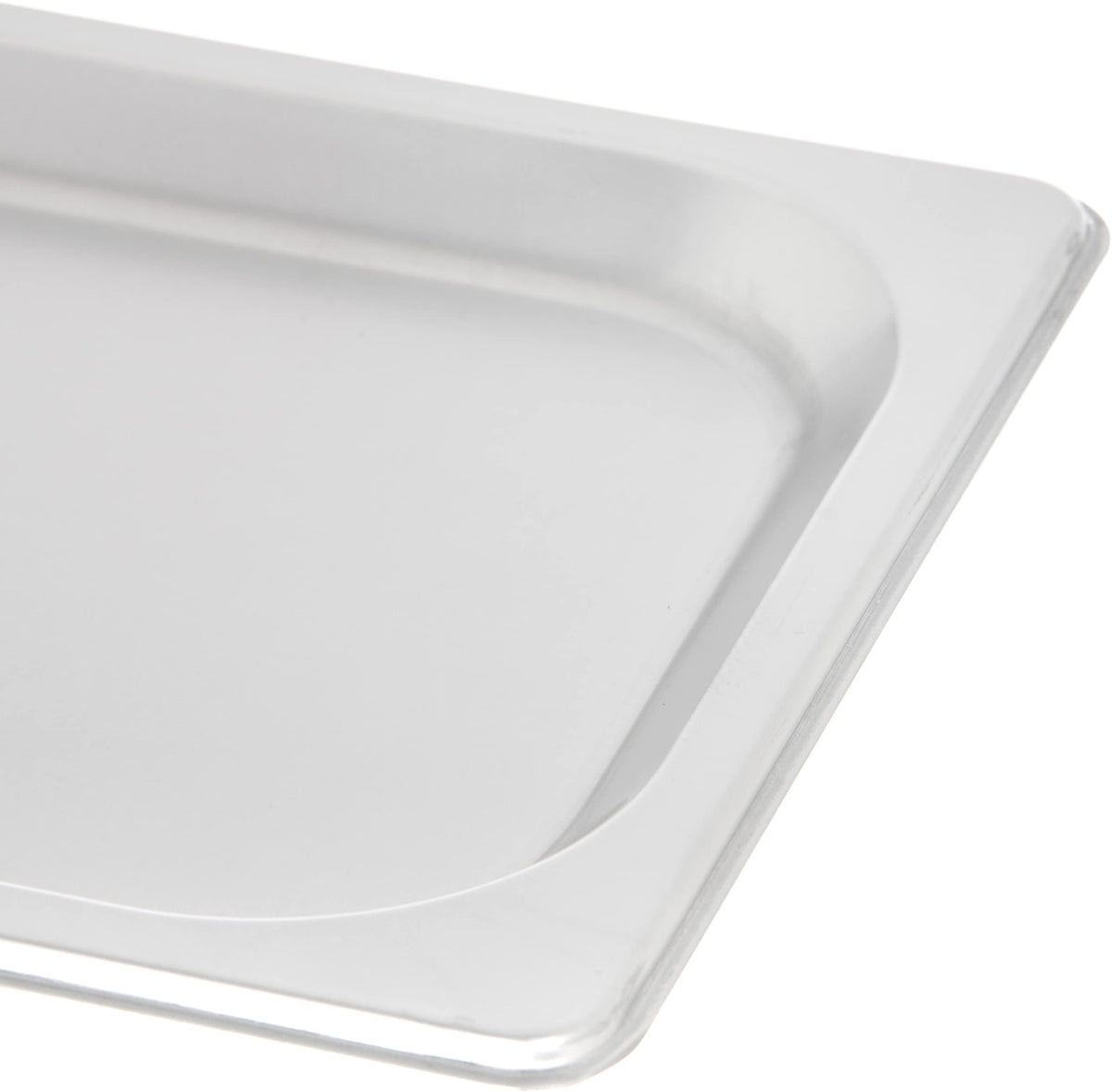 Carlisle FoodService Products Durapan 1/3 Size Stainless Steel Food Pan Lid Hotel Pan Lid with Concave Handle for Catering by Carlisle / CFS Brands – 1/3 Size, Model 607130C