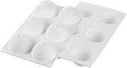 Silikomart KIT TARTE RING MONTBLANC 80 Silicone Mould