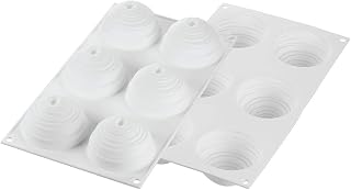 Silikomart KIT TARTE RING MONTBLANC 80 Silicone Mould