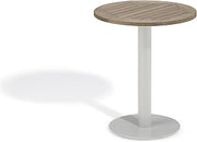 Travira 24" Round Bistro Table - Tekwood Vintage