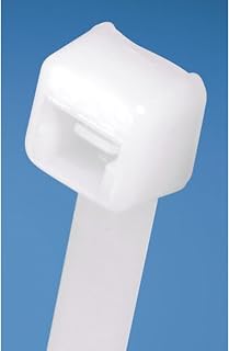 Thomas & Betts L-8-18-9-M Cable Tie, 18 lb, 8", Nat Nyl (Pack of 1000)