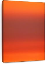 ElephantStock - Rothko Sky I Wall Art - Vertical Canvas Wall Art - Living Room Wall Decor - Digital Art Abstract Minimalist Canvas Art - Orange And Brown Decor by Marko Koppe - 34" x 51"