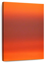 Rothko Sky I Wall Art - Vertical Canvas Wall Art - Living Room Wall Decor - Digital Art Abstract Minimalist Canvas Art - Orange And Brown Decor by Marko Koppe - 34" x 51" by