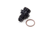 Black Adapter Fitting by Fragola – Aluminum, Black, Model 491945-BL