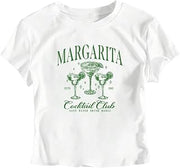 Women's Graphic Print Round Neck Short Sleeve Crop Tops Summer Casual Tee Shirts